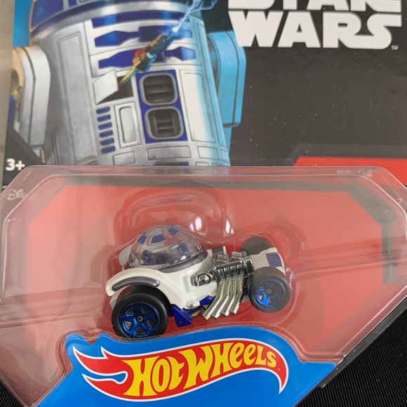 2014 Mattel Hot Wheels Disney Star Wars R2-D2 Car - Picture 2 of 12